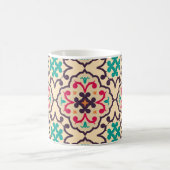 Retro-Muster: Tapete, Textildesign Kaffeetasse (Mittel)