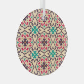 Retro-Muster: Tapete, Textildesign Ornament Aus Glas (Vorderseite Rechts)