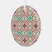 Retro-Muster: Tapete, Textildesign Ornament Aus Glas (Vorderseite links)