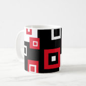 Retro Muster - Tasse (Vorderseite Links)