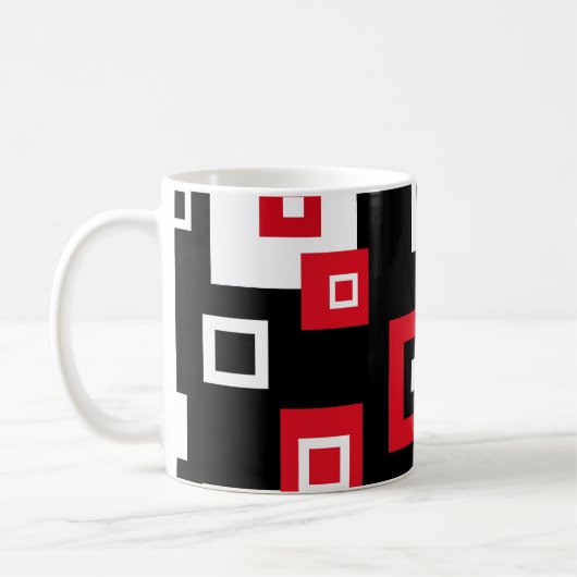 Retro Muster - Tasse (Links)