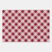 Retro Muster Weihnachtswrapping Papier Sortiment (Vorderseite 3)