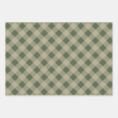 Retro Muster Weihnachtswrapping Papier Sortiment (Vorderseite 2)