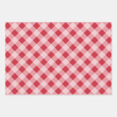 Retro Muster Weihnachtswrapping Papier Sortiment (Vorderseite)