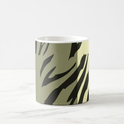Retro Muster Zebra Pop Art 2 Kaffeetasse (Mittel)