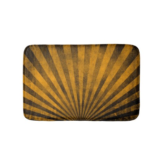 Retro Musterhintergrund Badematte (Vorderseite)