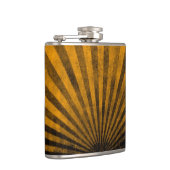 Retro Musterhintergrund Flachmann (Rechts)