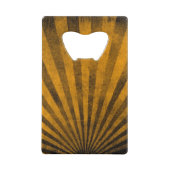 Retro Musterhintergrund Geldbeutel Flaschenöffner (Vorderseite)