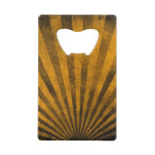 Retro Musterhintergrund Geldbeutel Flaschenöffner (Rückseite)