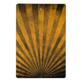 Retro Musterhintergrund Mini Klemmbrett (Rückseite)