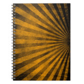 Retro Musterhintergrund Notizblock (Vorderseite)