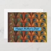 Retro Mutter-Tageskarte Postkarte (Vorne/Hinten)