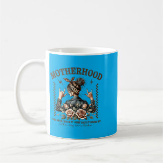Retro Mutterschaft Lustig Muttertag Rock Mama Mutt Kaffeetasse