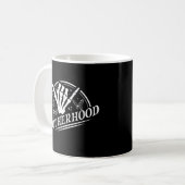 Retro-Mutterschaft Rock Skeleton Sarcastic Mama Ge Kaffeetasse (Vorderseite Links)