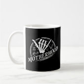 Retro-Mutterschaft Rock Skeleton Sarcastic Mama Ge Kaffeetasse (Links)