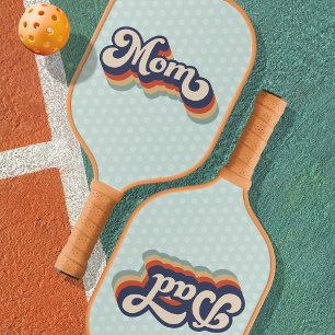 Retro-Muttertagsgeschenk Pickleball Schläger