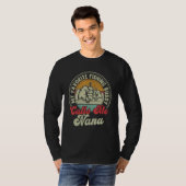 Retro My Favorite Fishing Buddy Call Me Nana Fishi T-Shirt (Vorne ganz)
