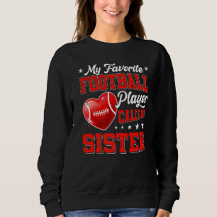 Retro My Favorite Football Player Calls Sweatshirt