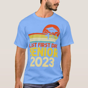 Retro my last first day Senior Class of 2023 back T-Shirt