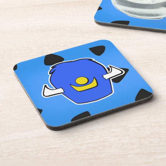 Retro Myrtle Beach Lodge Hat Getränkeuntersetzer (Linke Seite)