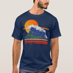 Retro Myrtle Beach SC 70er Style Tourist Souvenir T-Shirt