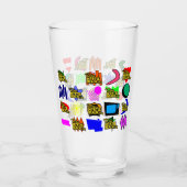 Retro Myrtle Beach Typ Glas (Vorderseite)