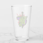 Retro Myrtle Beach Typ Halloween Glas (Rückseite)