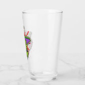Retro Myrtle Beach Typ Halloween Glas (Links)