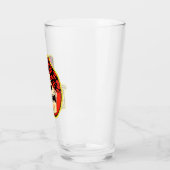 Retro Myrtle Beach Typ Halloween Glas (Links)