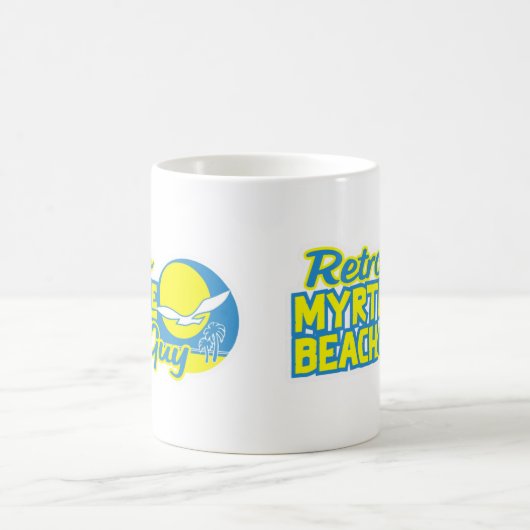 Retro Myrtle Beach Typ Kaffeetasse (Mittel)