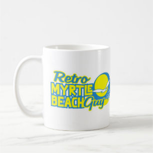 Retro Myrtle Beach Typ Kaffeetasse