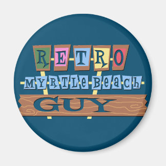 Retro Myrtle Beach Typ Magnet
