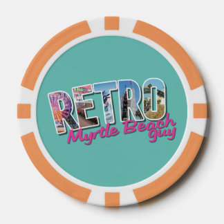 Retro Myrtle Beach Typ Pokerchips
