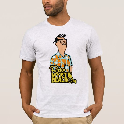 Retro Myrtle Beach Typ T-Shirt (Vorderseite)