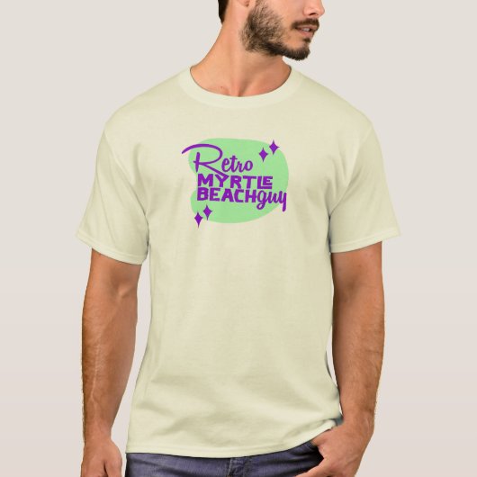 Retro Myrtle Beach Typ T-Shirt (Vorderseite)