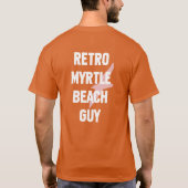 Retro Myrtle Beach Typ T-Shirt (Rückseite)