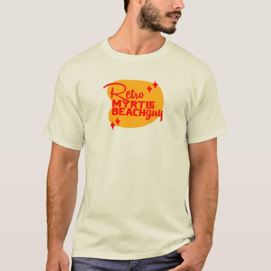 Retro Myrtle Beach Typ T-Shirt (Vorderseite)