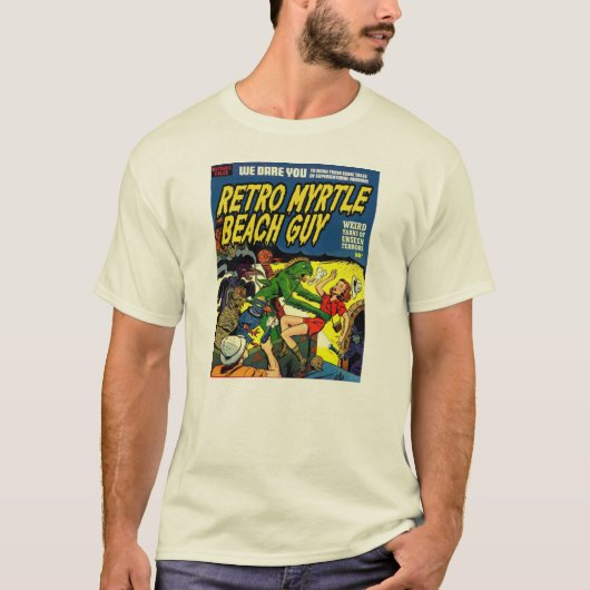 Retro Myrtle Beach Typ T-Shirt (Vorderseite)