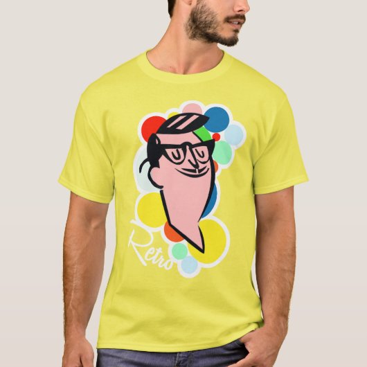 Retro Myrtle Beach Typ T-Shirt (Vorderseite)