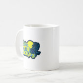 Retro Myrtle Beach Typ T - Shirt Kaffeetasse (Vorderseite Links)