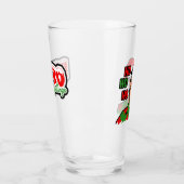 Retro Myrtle Beach Typ Weihnachten Glas (Links)