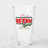Retro Myrtle Beach Typ Weihnachten Glas (Vorderseite)