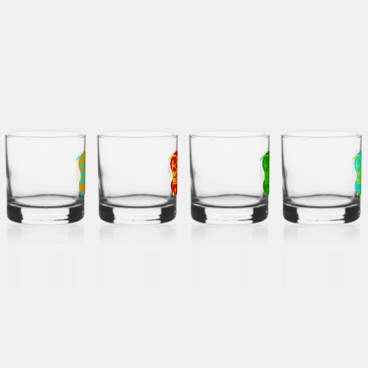 Retro Myrtle Beach Typ Whiskyglas (Rechts)