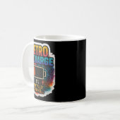 „retro Nachladen – Geistig wird geladen…“ Kaffeetasse (Vorderseite Links)