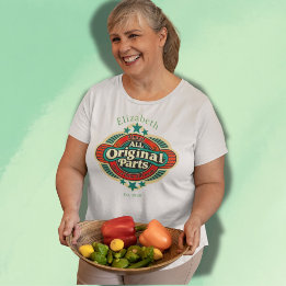 Retro nahezu alle Originalteile individuell Große Größe T-Shirt