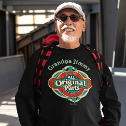 Retro nahezu alle Originalteile individuell Sweatshirt