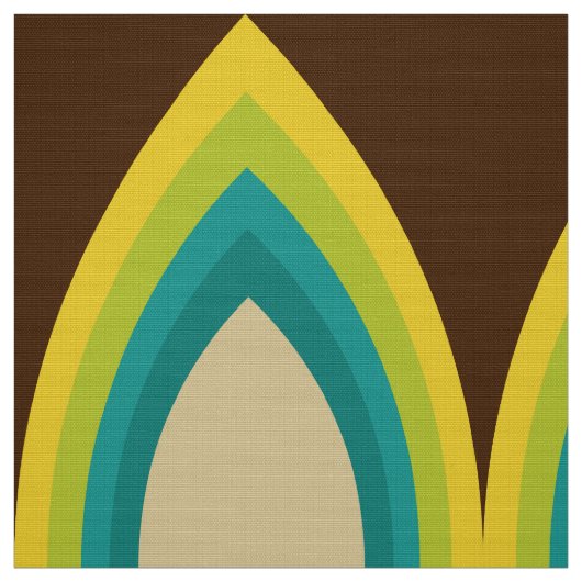 Retro-nahtloser 70er stoff (Muster)