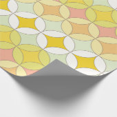 Retro nahtloses Muster. Diskothek. Geschenkpapier (Ecke)