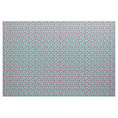 Retro nahtloses Weihnachtsmuster Stoff (Yard (91,4 cm))