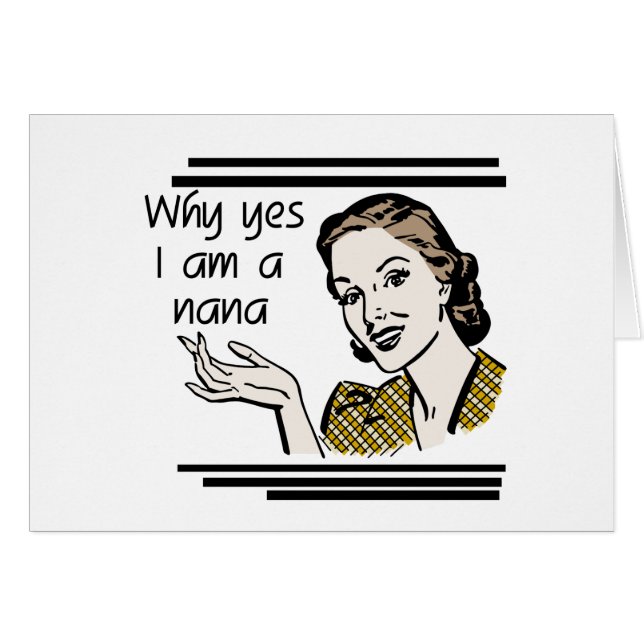 Retro Nanat-shirts und -geschenke (Vorderseite (Horizontal))